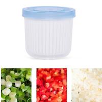 Draining Fresh-keeping Box Kitchen Vegetable Plastic Box Box Storage Green Onion Storage Draining Refrigerator Sealed Y9Q8