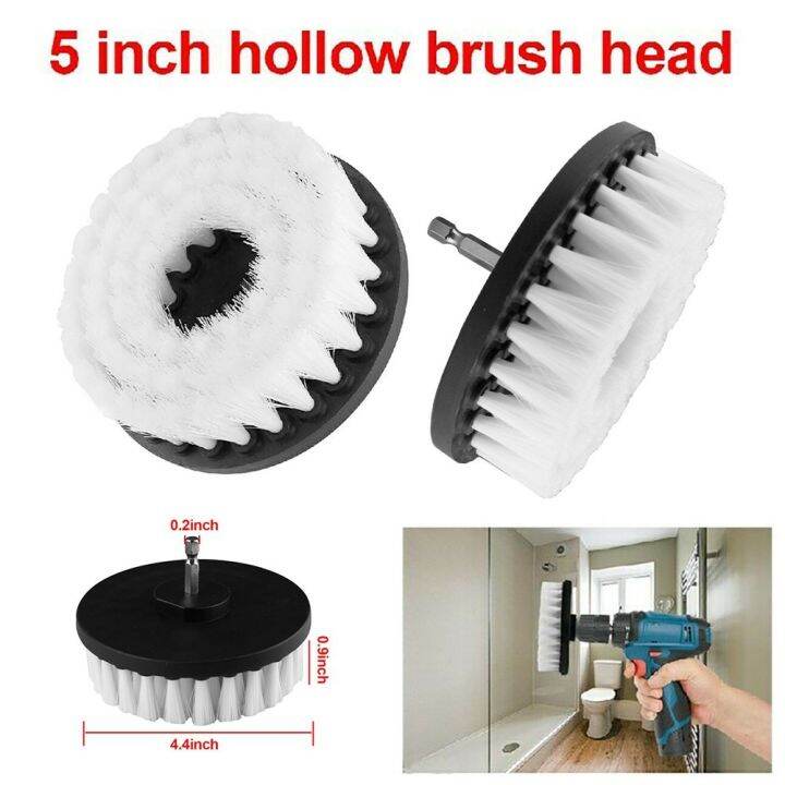 Electric Drill Brush Soft Bristles For All Cordless Drills Impact