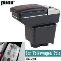 hot【DT】 Armrest Polo Mk4 2002-2009 Central Store Content With Retractable Ashtray Layer Cup Holder USB Charging