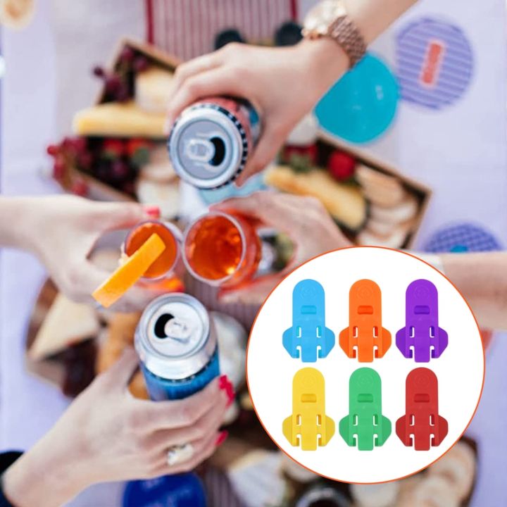 manual-easy-can-opener-6pcs-color-soda-beer-can-opener-beverage-can-protector-premium-plastic-shields-tab-openers