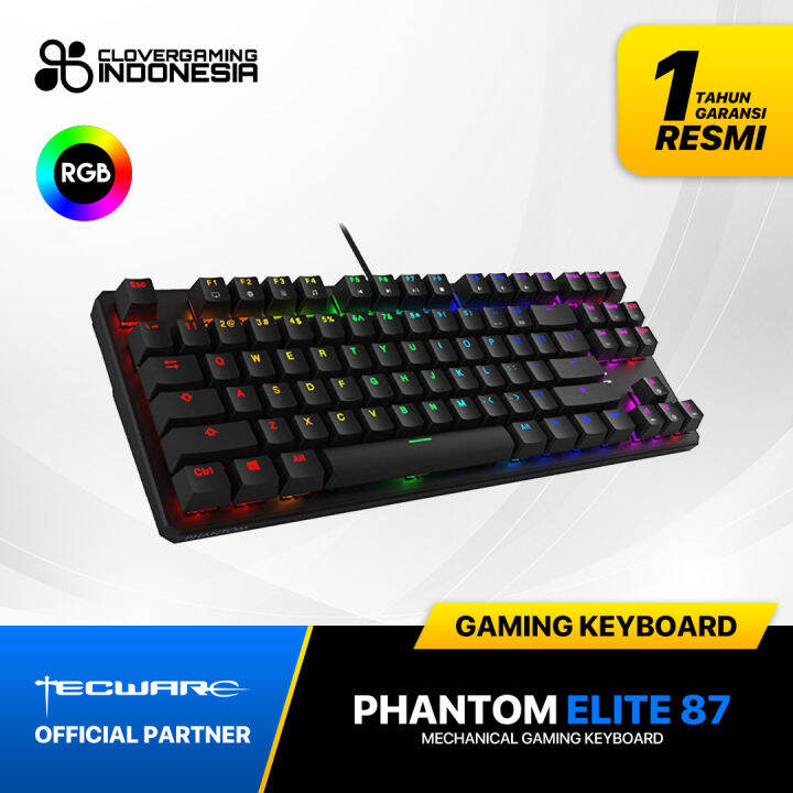 Tecware Phantom Elite 87 TKL RGB Mechanical Gaming Keyboard Lazada