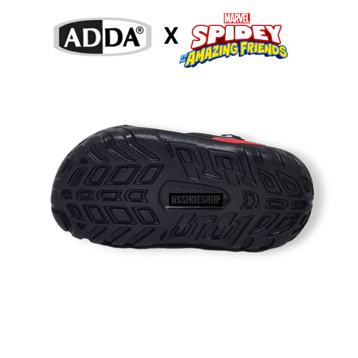 adda-2density-สไปเดอร์แมน-รองเท้าหัวโตเด็ก-หุ้มหัว-เด็ก-spider-man-รุ่น-5td43-b3