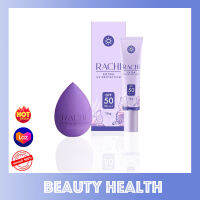 Rachi Extra UV Protection SPF50PA+++ ราชิกันแดดเนื้อมูส เกลี่ยง่าย (10 กรัม x 1 กล่อง) + Rachi ฟองน้ำไข่ (1 ชิ้น)