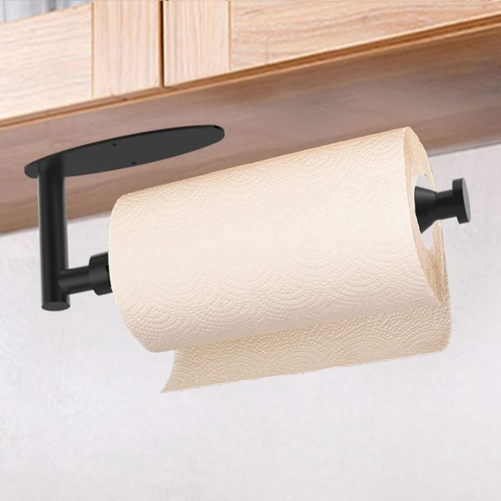 paper-towel-holder-under-cabinet-paper-towel-holder-wall-mount-paper-towel-holder-with-damping-kitchen-under-counter-paper-towels-rack
