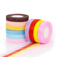 50 Yards/Roll 100% Polyester Colors Organza Ribbons for Gift Wrapping Holiday Decoration Christmas Layout DIY Handcraft Craft Gift Wrapping  Bags