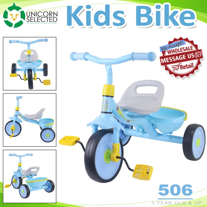 Unicorn Selected K01 Ride On Bike Hand Push Bike Tricycle Bike with