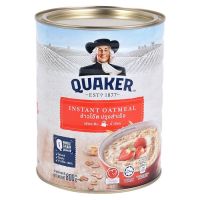 เควกเกอร์ ข้าวโอ๊ตปรุงสำเร็จ กระป๋อง 800 กรัม Quaker instant Oatmeal