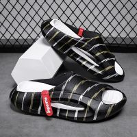 Mens Slippers Summer Thick Soled Bottom Mules Beach Shoes Men Platform Mules Thick Soled Shoe Comfortable Casual Slidee Slipper House SlippersTH