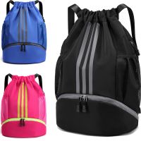 Fashion Sports Gym Backpack Mens Bag Womens Multifunction Fitness Yoga Swim Waterproof Basketball Portable Travel Training Bag