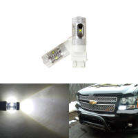 For Chevrolet Tahoe 2007-2014 White Led Daytime Running Lights Ultra Bright Reflector 3157 Led Bulbs Daylights Car-Styling