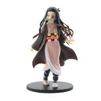 Anime Demon slayer kimetsu no yaiba Tanjirou Nezuko Action figures toys Kanroji Mitsuri Uzui Tengen anime figure for gifts