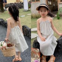 CUTE BABY?พร้อมส่ง?ชุดเดรสเด็กผู้หญิง ชุดสายเดี่ยว ชุดเดรสสำหรับเด็กผู้หญิง(355)