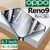 โทรศัพท์ OPPQ Reno9 Pro+ (Ram16G + Rom512G) โทรศัพท์มือถือ โทรศัพท์ถูกๆ มีจำนวนจำกัด รีบเลย เครื่องใหม่ 6.7 นิ้ว มือถือเต็มจอ Android11.0 ชาร์จไว รองรับ 2 ซิมสมาร์ทโฟน แถมฟรีอุปกร