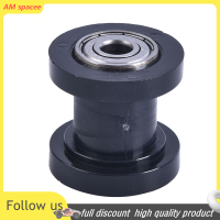 ? AM 1pcs 8mm 10mm CHAIN Roller Slider tensioner ล้อคู่มือ PIT Dirt MINI BIKE Moto