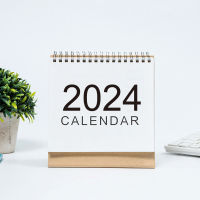 MUJI Style 2024 ปฏิทินตั้งโต๊ะ กำหนดเวลาตามเวลาปฏิทินเดสก์ท็อปง่ายๆ