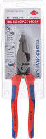 Knipex 09 12 240 SBA 9.5-Inch Ultra-High Leverage Linemans Pliers with Fish Tape Puller and Crimper Comfort Grip