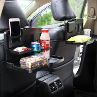 universal backseat cup holder auto cup holder drink holder Foldable Car Seat Back baby Drink Holder kids car table tray table