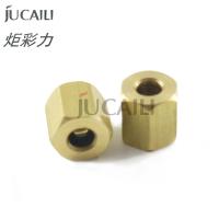 【In Stock】 nojfea Jucaili 20Pcs DX5 Big Ink Damper ทองแดงสำหรับ EPSON DX4 DX5 Xp600สำหรับ Galaxy Allwin เครื่องพิมพ์ Dumper หมึกทองแดง