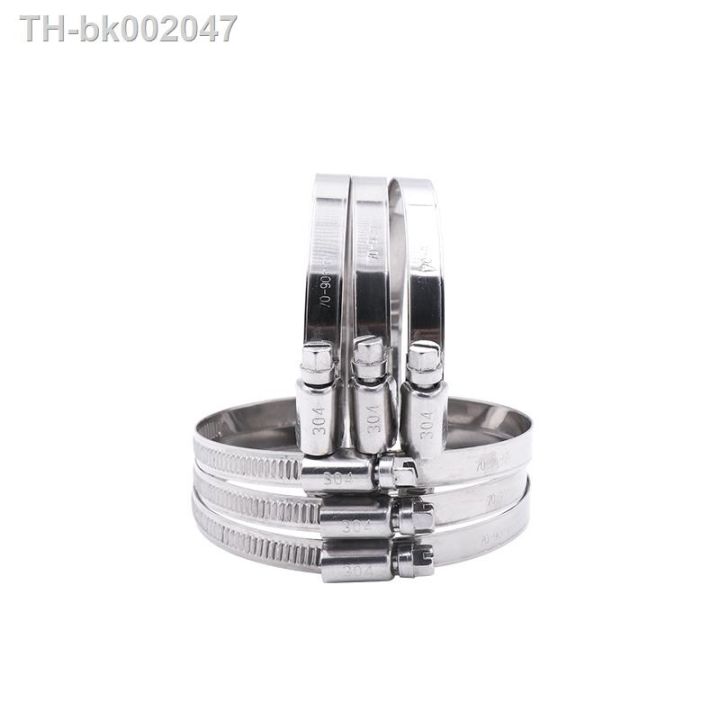 5pcs-hose-clamp-304-stainless-steel-german-style-water-pipe-duct-clamp-tube-fitting-fastener-tool-9mm-wide