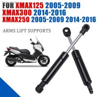 ☢ Motorcycle Struts Arm Lift Seat Support For Yamaha XMAX250 XMAX 300 XMAX300 X-MAX 250 125 Hydraulic Rod Gas Pillar Shock Holder