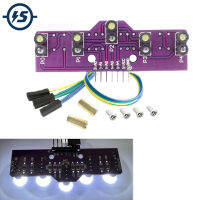 5CH ติดตาม Sensor โมดูล Grayscale Sensor 5Bit แสงสี Recognizer สำหรับสมาร์ทรถควบคุม DC 3.3-5V Arudino ควบคุม
