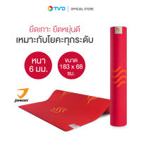 ของแท้100% JASON เสื่อออกกำลังกาย เสื่อโยคะ หนา 6 มิล วัสดุ TPE ขนาด 183 x 68 Cm 1.26 Kg รุ่น X-PRO MK II FIRE JS0622 by TV Direct