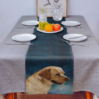 Golden Retriever Avatar Table Runner Wedding Table Decoration Dining Table Decor Placemat Christmas Decor Tablecloth