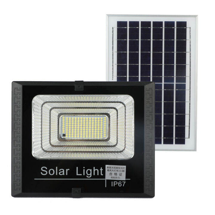 Solar Lights Outdoor Waterproof 100 Watts Solar Light Solar Panel 100