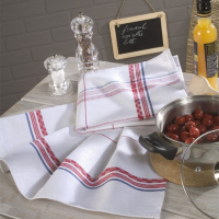 3pcslot Nordic Style Ramie Cotton Checked Napkin Wash Dishes Cloth Napkins Waterproof Anti-oil Kitchen Accessories Supplies