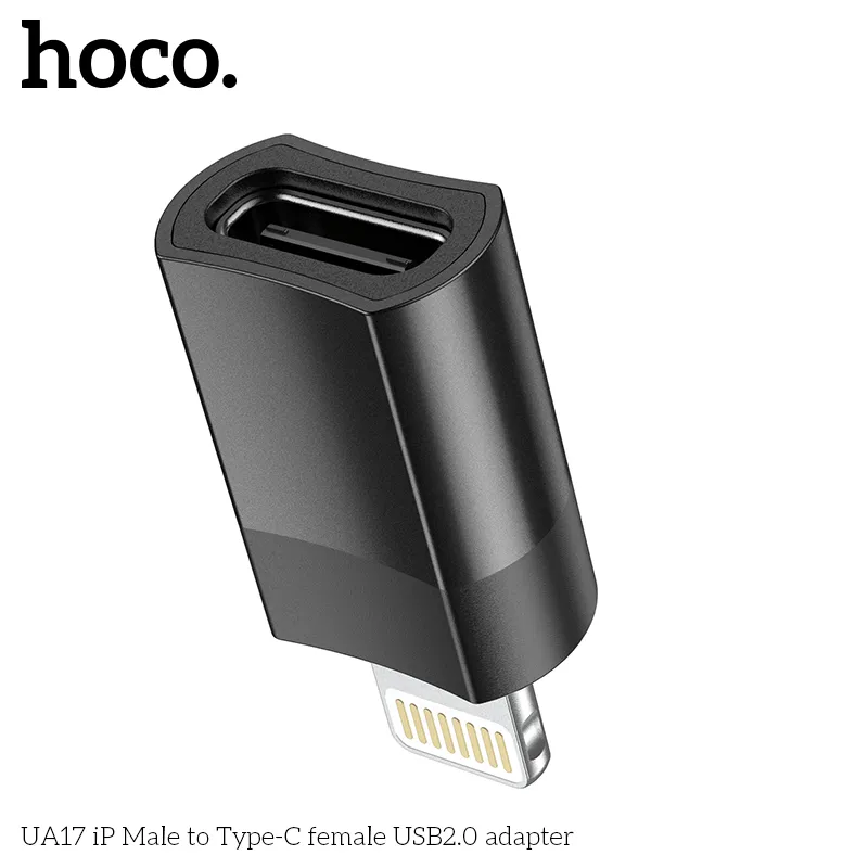 Adapter Lightning male to USB female UA17 - HOCO