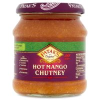 Pataks - Hot mango chutney 340g