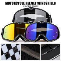 Retro Protective Glasses Motorcycle Outdoor Sports Windproof Dustproof Eye Glasses Ski Snowboard Goggles Motocross Free Shipping