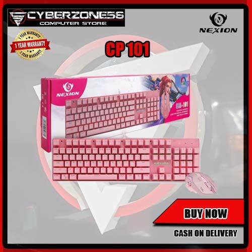 NEXION CM101 RGB Mechanical Gaming Keyboard And Mouse ComBo Changing