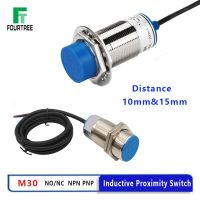 QSR STORE M30 Proximity Sensor Inductive Approach Switch Metal Detect Distance 10mm 15mm NO NC NPN PNP LJ30A3 -BX/AX/ BY/AY/EX/DX/DZ/EZ