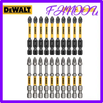 DEWALT DWA2PH2SL MAXFIT Screwdriver Bits 2'' PH2 Impact Driver Phillips Bit  Set