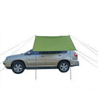 ต็นท์กลางแจ้ง เต็นท์พักแรม เต้นท์ข้างรถ เต้นท์ท้ายรถ เต้นท์ติดรถ Car Camping Shelter Shade Side Roof Top Car Tent Awning Waterproof UV