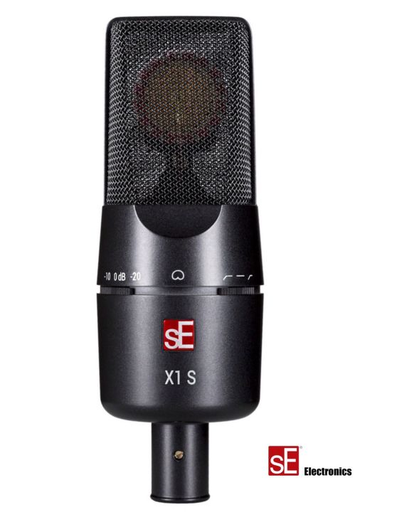 se-electronics-x1-s-ไมค์คอนเดนเซอร์-ไมค์สตูดิโอ-รับเสียงแบบ-cardioid-ตอบสนองย่านความถี่-20-hz-20-khz-แถมฟรีขาจับไมค์