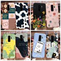 ปลอกสำหรับ Samsung Galaxy S9 S9 + เคสซิลิโคนอ่อนนุ่มสไตล์ศิลปะทาสีปกคลุมสำหรับ Samsung Galaxy S9 Plus กรณีโทรศัพท์