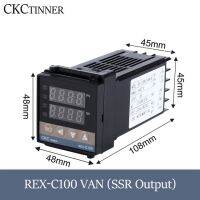 Pid Rkc รีเลย์ดิจิตอลอัจฉริยะตัวควบคุมอุณหภูมิอุตสาหกรรม220V Rex-C100-C400-C700-C900เทอร์โมสตัท Ssr รีเลย์เอาต์พุต