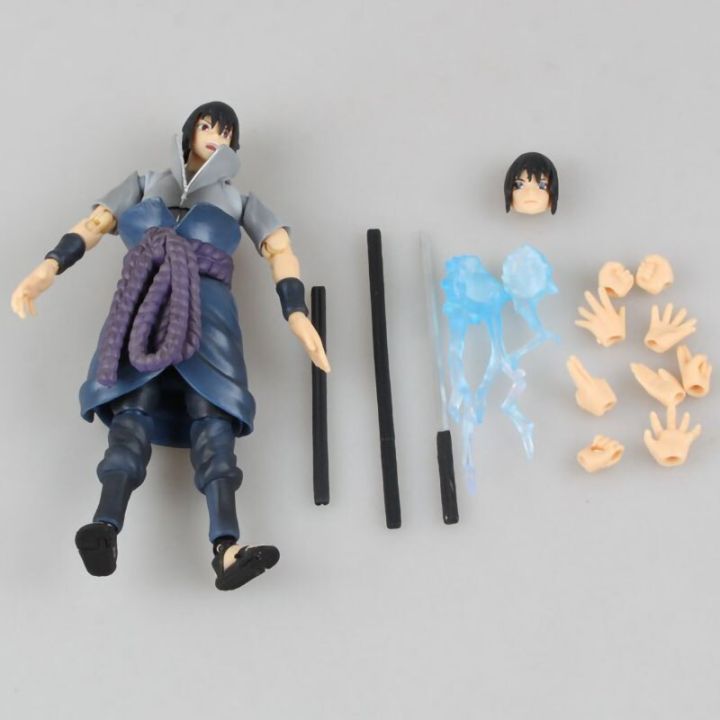ของเล่นโมเดลตุ๊กตาขยับแขนขาได้อนิเมะนารูโตะ-shf-uchiha-sasuke-ขนาด14ซม-ของขวัญสำหรับเพื่อนสร้างสรรค์ตุ๊กตาขยับข้อได้