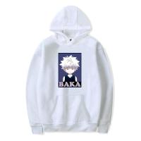 Killua Zoldyck Print Anime Hoodies Letter Men Harajuku Hunter X Hunter Unisex Oersized Sweatshirt Winter Lounge Wear Streetwear Size Xxs-4Xl