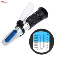 Salinity Meter Refractometer Water Reader Marine 0 100 Salt Aquarium Tester