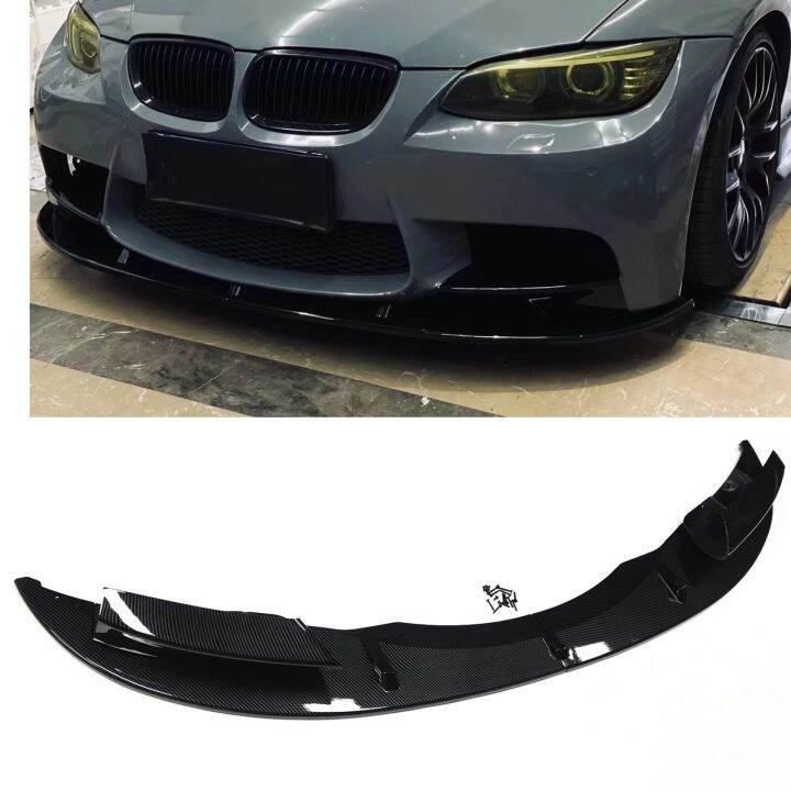 For BMW E90 E92 E93 M3 2007-2013 Base Coupe/Sedan Front Bumper Spoiler ...