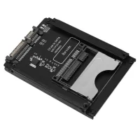 G5EATJ 22Pin SATA เป็น CFast อะแดปเตอร์การ์ด SATA 22Pin เป็น CFast ฮาร์ดดิสก์ขนาด2.5นิ้ว CFAST2.0 ตัวอ่านการ์ด CFast ทนทานต่อการใช้งาน SATA3.0 การ์ดทดสอบ แล็ปท็อปพีซี