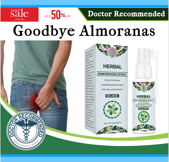 BEST SELLER | ORIGINAL Herbal Hemorrhoids Spray 100% Guaranteed Safe ...