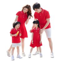 【CC】 look polo T women mommy and me clothes daughter dresses christmas pjs sister brother student