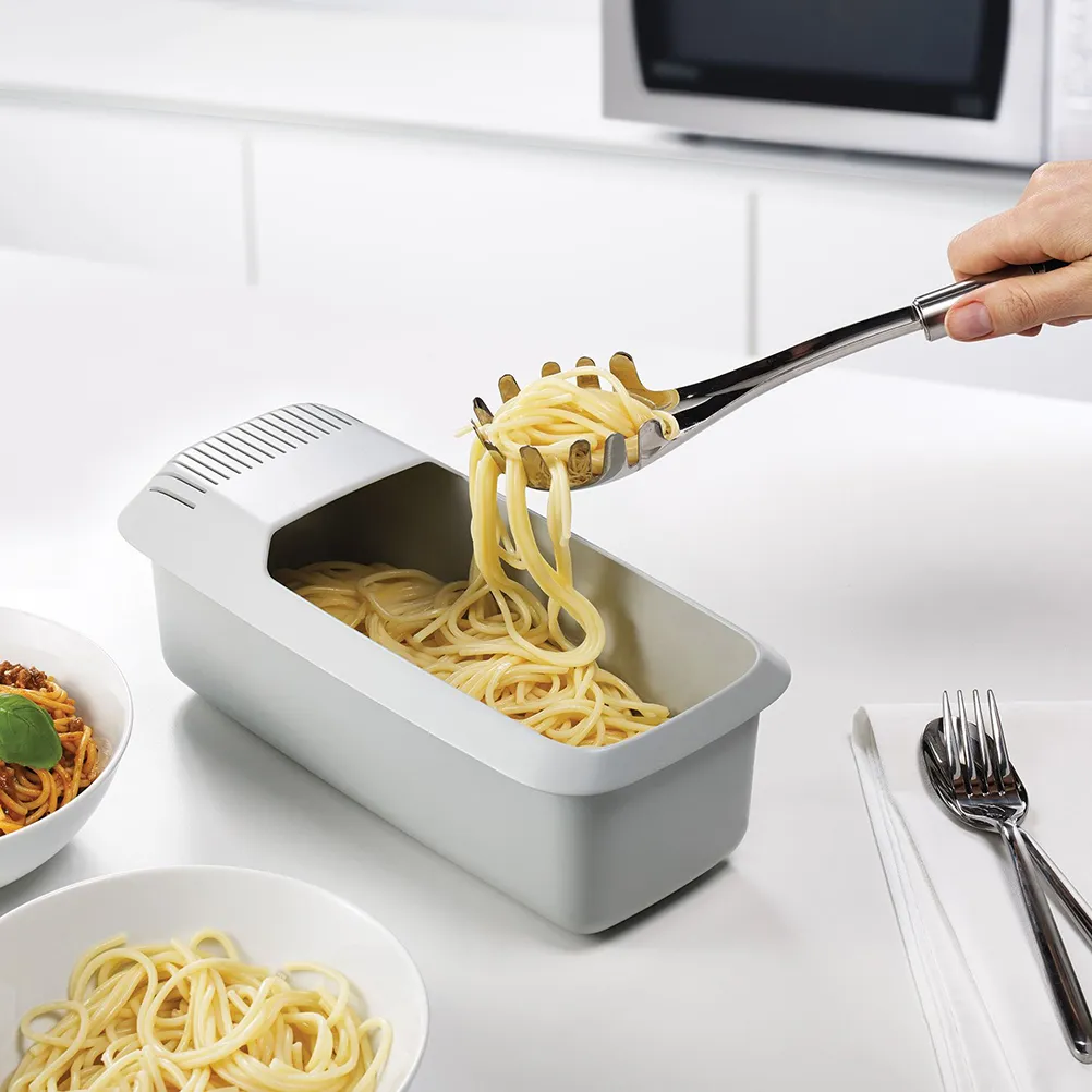 Lò Vi Sóng Nồi Nấu Mì Ống Với Lọc Chịu Nhiệt Pasta Thuyền Hấp Mì Spaghetti  Nồi 