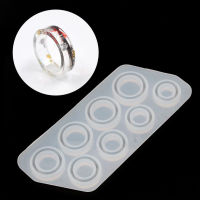 8 15-22mm Craft Resin Epoxy Handmade Mold Accessories Mould Jewrlry Assorted Silicone Sizes