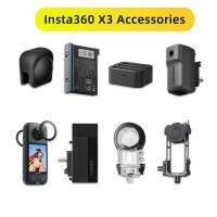 Insta360 X3อุปกรณ์เสริมดั้งเดิม-กล่องชาร์จรวดเร็ว,อ่านเร็ว,เคสดำน้ำ,ฝาครอบเลนส์,เลนส์ยามเหนียว,ตัวแปลงไมโครโฟน