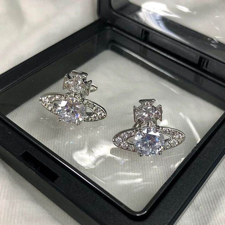 westwood-vivian-empress-dowager-saturn-full-diamond-stud-earrings-female-internet-celebrity-simple-design-earrings-retro-hong-kong-style-rhinestone-diamonds-2023-importedth